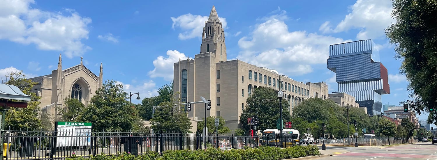 buildings on Commonwealth Avenue